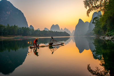 陽(yáng)朔興坪 山水畫(huà)卷中的人間仙境